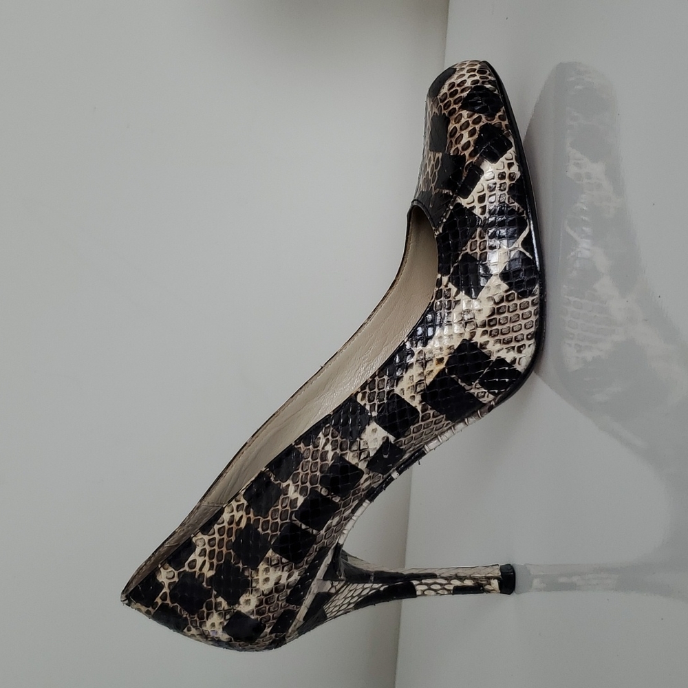 MaxStudio Marabel Snakeskin pumps 6